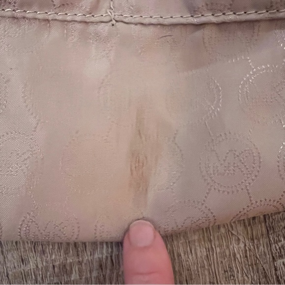 Michael Kors Camel Brown Tan Cognac Whiskey Leather Handbag - Picture 10 of 11